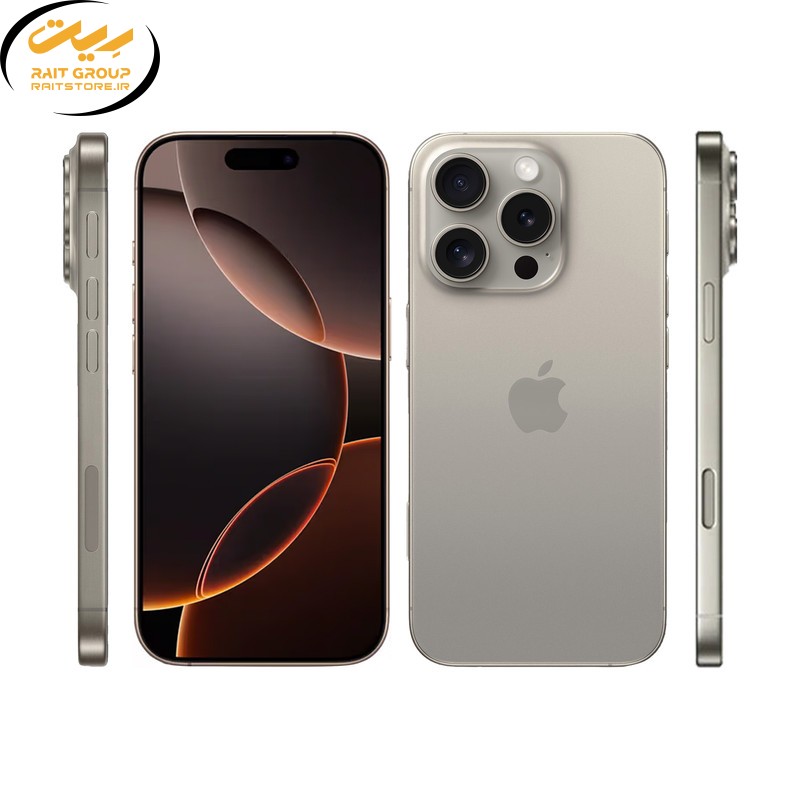 گوشی موبایل اپل مدل iPhone 16 Pro ZAA دو سیم کارت ظرفیت 256 گیگابایت و رم 8 گیگابایت